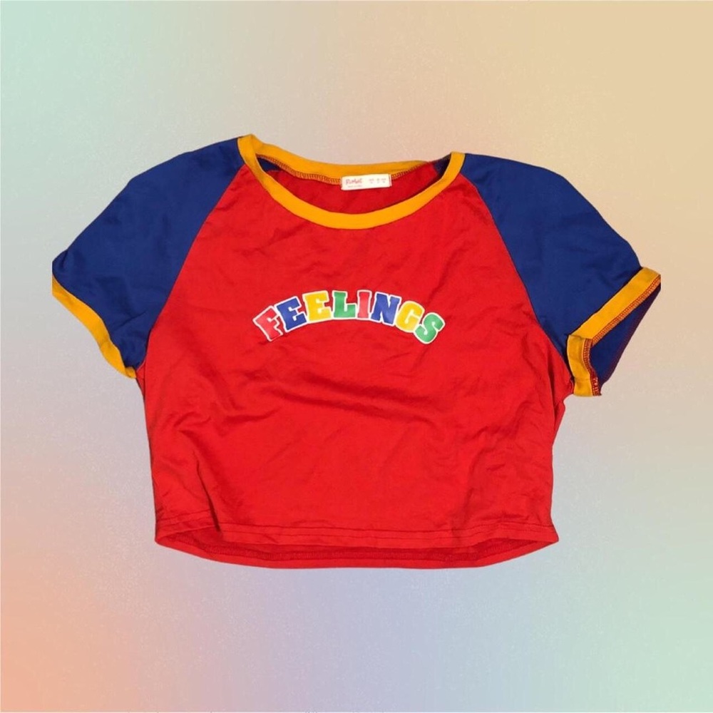 Color block tee